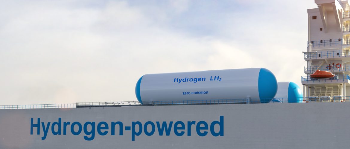 Hydrogen-powered vessel
